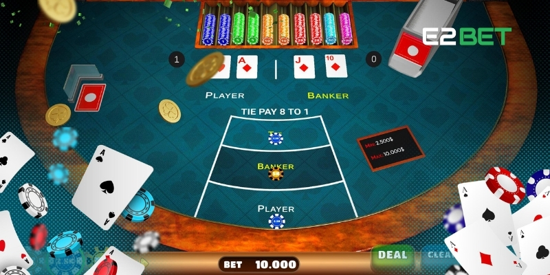 E2BET Baccarat: Trò Chơi Bài Đỉnh Cao Dành Cho Mọi Game Thủ 3 E2BET Baccarat và quy tắc rút bài
