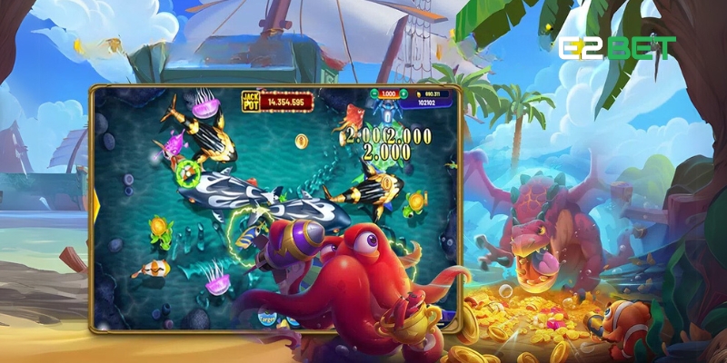 Jili Bắn Cá E2BET – Đồ Họa Sắc Nét, Phần Thưởng Siêu Khủng 2 Jili bắn cá và những điểm nổi bật dành cho người chơi