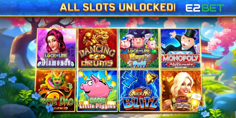 Nổ Hũ E2BET – Giải Trí Hấp Dẫn, Cơ Hội Trúng Thưởng Lớn 4 Trải nghiệm top game nổi bật tại nổ hũ E2BET